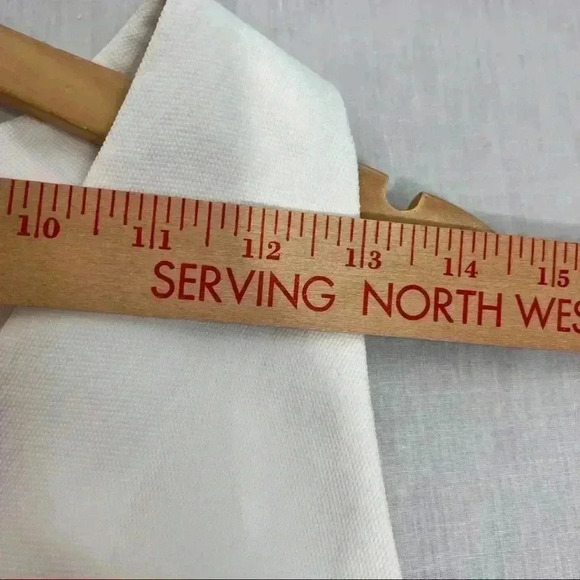 ARITZIA BABATON Womens White Louie Dress Sz 4 Slit Back Elegant Holiday Wedding - Picture 8 of 11